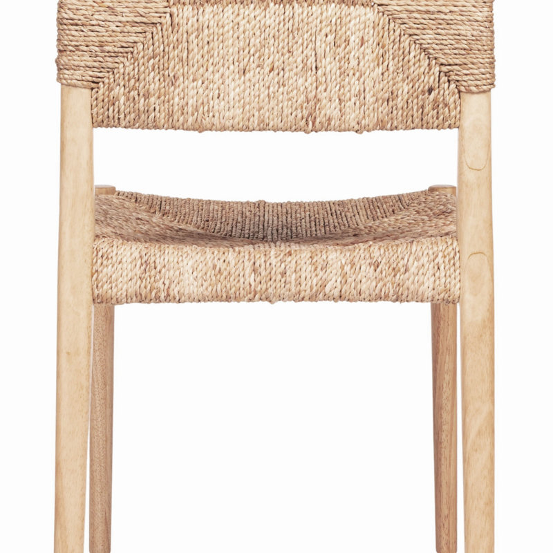 Rowena Interiors Seagrove Woven Water Hyacinth and Rubberwood